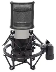 Samson C01 Studio Recording Microphone+Curved Pop Filter Windscreen+Shock Mount