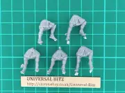 White Lions Chrace Legs x 5 Warhammer AOS High Elves RARE OOP T2 F