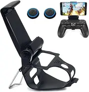PS4 Controller Phone Clip Mount Holder, BRHE Android /ios Mobile Phone Bracket Game Clamp Adjustable Stand [New Upgrade]