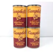 Campbell's Limited Edition Grilled Cheese & Tomato Soup 4 Cans Expires Dec 2025