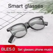 Bluetooth 5.0 Wireless Smart Glasses Stereo Music Audio Headset Round Sunglasses