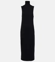 [Vince] Vince Turtleneck midi dress AU 8 black