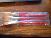 Dynasty Faux Sable 1" Watercolor Flat Brush 172wcf (3) Pack