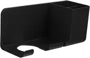 Beavorty Hair Dryer Storage Shelf Wall Mounted Rack for Bathroom Home Space Saving Hair Dryer Holder with Smooth Edges Easy Organization for Styling Tools Sundries