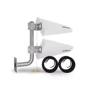MIMO 2x2 External Antenna Kit for 4G LTE/5G Hotspots & Routers Wideband High ...