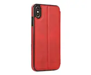 C66 Red Clamshell Smartphone Holster Phone Case for iPhone 13mini 5.4 inch