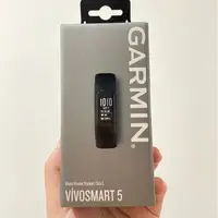 在飛比找蝦皮購物優惠-GARMIN Vivosmart 5 健康心率手環 黑色 全