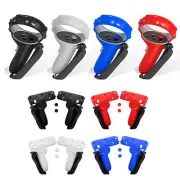 Silicone Handle Grip Cover Controller Sleeve w/ Hand Strap for Quest 2 VR