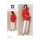 Vogue Sewing Pattern 1509 Misses 14-22 Tunic Top Shaped Hem & Semi-fitted Pants