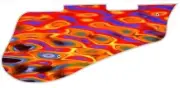 Pickguard Pick Guard 5120 Graphical Graphic Guitar Psycho ripples