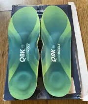 QBK Plantar Fasciitis Support Insoles 3XL Mens UK 11.5-12 NEW Damaged Box