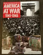 King & Country 2014 Leaflet America at War World 1941-1945 War II - 16 Pages