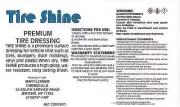 2-1 Gallon Case BLUE TIRE SHINE DRESSING PROTECTANT HIGH GLOSS SILICONE RUBBER