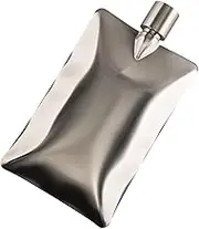 Wine Bottle Flask, Portable Flat Drinking Flasks, Stainless Steel Hip Flask, Alcohol Wine Flask Pocket, Leakproof Wine Bottle for Camping, Travel, Hiking, Outdoor Adventures