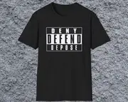Socialist Deny Defend Depose Revolution T-Shirt Activist Activism Protest