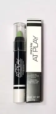 New In Box Mary Kay At Play Color Correcting Stick Wipe Out Red 121197 Free Ship