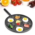 4/7 Cups Cookware Frying Pot Breakfast Maker Pancakes Cooking Egg Ham Pans
