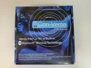 CON-VERSE BY ROSTRA HANDS-FREE CAR KIT W/BUILT-IN BLUETOOTH WIRELESS TECHNOLOGY