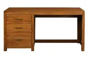 CT Paris Solid Timber 3 Drawer Desk
