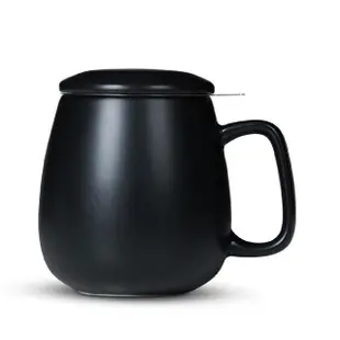 【T2 Tea】摩登陶瓷馬克杯帶濾查器350cc(澳洲必買時尚精品茶具)