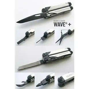 【錸特光電】Wave Plus LEATHERMAN 工具鉗-銀色 #832524 公司貨 #832526 黑色 尼龍套