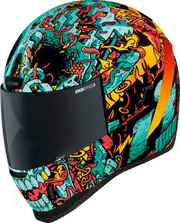 Icon Airform Mips Munchies, full face helmet , color: Blue/Yellow/Red , size: XXL