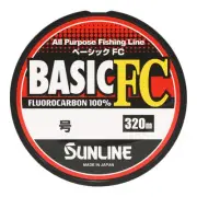 SUNLINE Basic FC 320m Fluorocarbon Clear No. 2