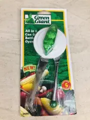 Vintage All In One Can Bottle Opener Green Giant Character Collectible Tv Prop