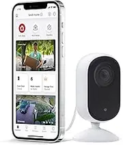 Arlo Essential Indoor HD Security Camera (2nd Generation) – Home Security, Baby Monitor, Pet Camera, 2K Camera System, White – VMC3060