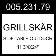 IKEA GRILLSKÄR Side Table Outdoor 005.231.79