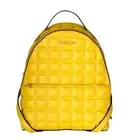 MICHAEL KORS SHEILA MEDIUM FRONT POCKET BACKPACK QUILTED DAISY YELLOW