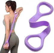 WEZCHUGHAOL Fitness Resistance Band, Arm|Back Training Elastic Ropes - Pure Workout Chest Arm and Shoulder Stretch Bands Exercise Equipment for Physical Therapy,Yoga,Pilates,Stretching