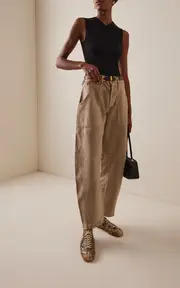 [SLVRLAKE] Roosie Cotton Cargo Pants