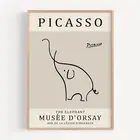 Pablo Picasso Exhibition Retro Vintage Wall Art Poster Print PP59