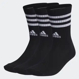 Adidas 3s C Spw Crw 3p [IC1321] 中筒襪 運動襪 透氣 舒適 彈性 愛迪達 3雙入 黑