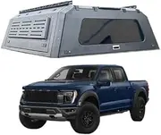 QXLKJ Pickup Truck Canopy with Hard Top Compatible for Ford F-150 F150 5.5ft Bed Truck Tonneau Cover Topper Use