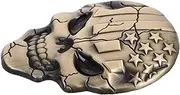 JUMPLAWN Car Motorcycle Skull Stickers Devil Skull Decals for Vehicles Scratch Resistant Badge for Trucks Easy Application Motorcycle Accessories for Enhanced Appearance