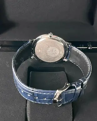 【現貨】Piaget 伯爵 G0A42107 Altiplano 60週年紀念款 18K白金錶殼 藍色錶盤 限量發行460顆