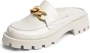 [DREAM PAIRS] mules for women slip on shoes platform thick comfortable women chunky flat slides sneakers loafers