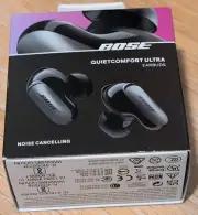 New Bose QuietComfort Ultra Noise Cancelling Earbuds - Black (882826-0500)