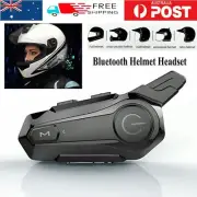 E1 2 Rider Intercom Communication Motorcycle Bluetooth Helmet Headset Interphone
