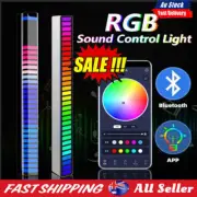 32 LED RGB Car Sound Control Light Voice Activated Pickup Music Rhythm Light QG