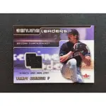 球衣卡 2002 FLEER RANDY JOHNSON LEADERS GAME WORN JERSEY