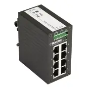 Black Box Lgh008A Gigabit Ethernet 1000-Mbps Hardened Temperature Switch 8