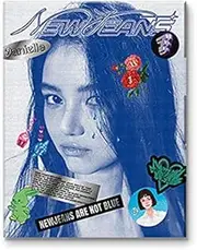 NewJeans New Jeans 1st EP Album Bluebook Version CD+Mini Poster On Pack+Log Book+Pin-up Book+Phoning Manual Book+ID Card+Sticker Pack+Photocard+Tracking Sealed (DANIELLE Version)
