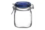 Bormioli Rocco Fido 750ml Jar - Blue