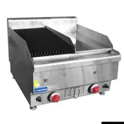 GASMAX Benchtop LPG Gas Combo 1/2 Char & 1/2 Griddle JUS-TRGH60ELPG - JUS-TRGH60ELPG