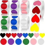 Pack of 3000 Adhesive dots, Multi-Coloured