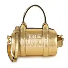 MARC JACOBS THE METALLIC LEATHER MINI DUFFLE BAG 2S4HCR036H02 710 Gold