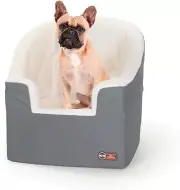 Bucket Booster Pet Seat - Dog Booster Seat Car Seat for Dogs & Cats Collapsible